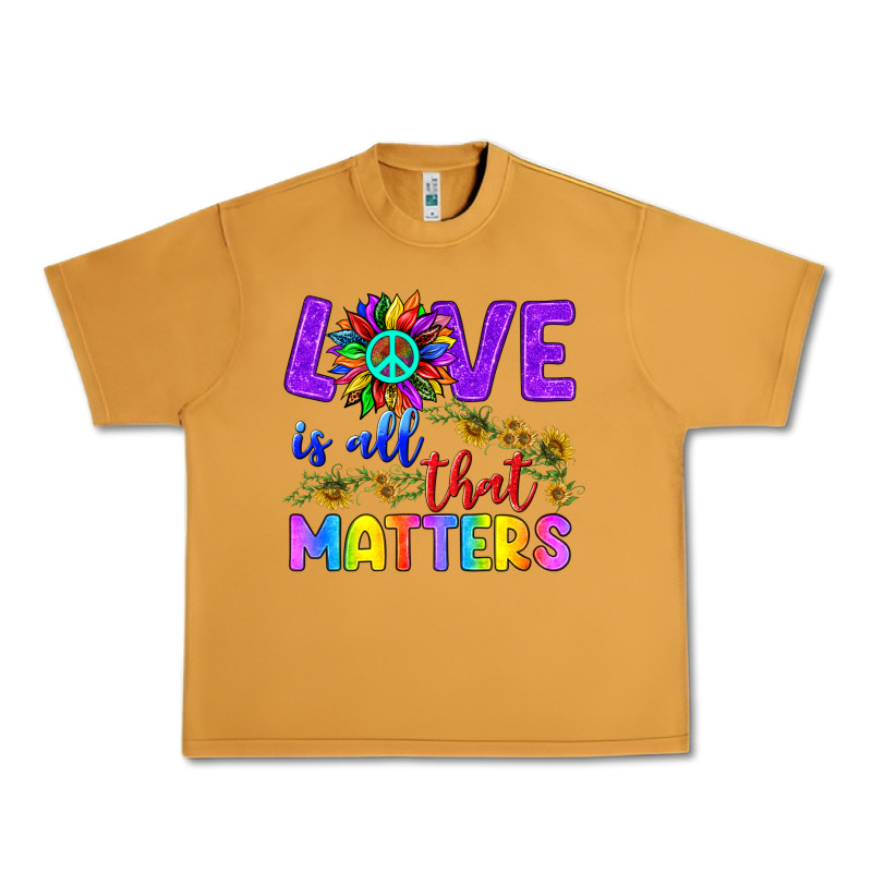 Love İs All That Matters Urban Heavy Tee by BundleAndBundleShop | Teevron