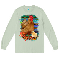 Matcha Chicken with Chick Long Sleeve Tee - Bettercallsaul