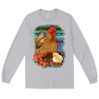 Moon Dust Chicken with Chick Long Sleeve Tee - Bettercallsaul