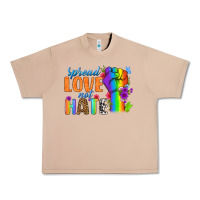 Burro Spread Love Not Hate Urban Heavy Tee - BundleAndBundleShop