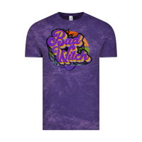 Cloud Purple bad witch Vintage Tee - JahusDesignShop