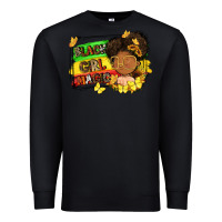 Black black girl magic Premium Sweatshirt - FaDigitalArtStudio