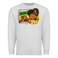 Dove Grey black girl magic Premium Sweatshirt - FaDigitalArtStudio