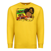 Lemon black girl magic Premium Sweatshirt - FaDigitalArtStudio