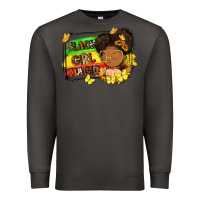 Smoke black girl magic Premium Sweatshirt - FaDigitalArtStudio