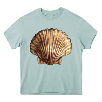 Arona Japanese Scallop Shell Heavy Core Tee - LillyAllenDesigns