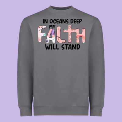 Oceans Deep My Faith Will Stand Heavyweight Sweatshirt Designed By Bettercallsaul