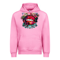 Fuchsia Pink hot mom summer Urban Hoodie - CowhideDigitalArt