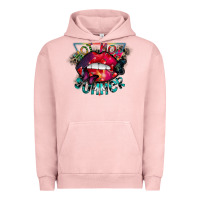 Pigment Salmon hot mom summer Urban Hoodie - CowhideDigitalArt