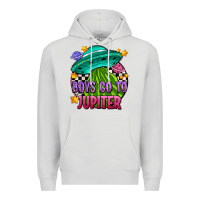 Dove Grey boys go to jupiter olıvıa Premium Hoodie - OliviaCreatesArt