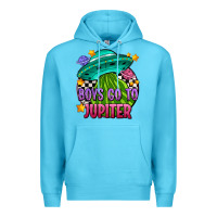 Ocean Blue boys go to jupiter olıvıa Premium Hoodie - OliviaCreatesArt