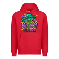Red boys go to jupiter olıvıa Premium Hoodie - OliviaCreatesArt