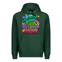 Sports Green boys go to jupiter olıvıa Premium Hoodie - OliviaCreatesArt