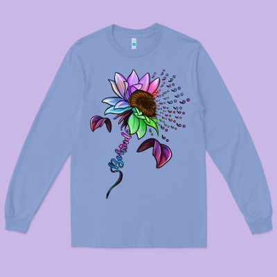 Be Kind Autism Awareness Long Sleeve Tee Designed By Bettercallsaul