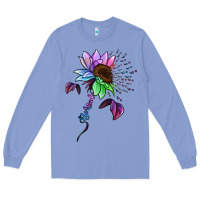 Colony Blue Be Kind Autism Awareness Long Sleeve Tee - Bettercallsaul