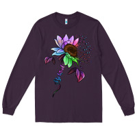 Plum Be Kind Autism Awareness Long Sleeve Tee - Bettercallsaul