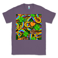 Lavender St. Patricks rainbow seamless Classic Tee - BundleAndBundleShop