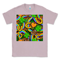 Lilac St. Patricks rainbow seamless Classic Tee - BundleAndBundleShop