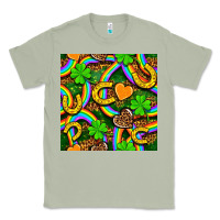 Matcha St. Patricks rainbow seamless Classic Tee - BundleAndBundleShop