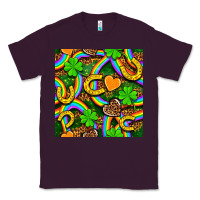 Plum St. Patricks rainbow seamless Classic Tee - BundleAndBundleShop