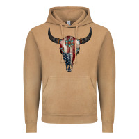 Vintage Camel American Bull Skull Gemstone Vintage Hoodie - Jasminsmagicworld