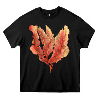 Black pink venus fan sea coral Heavy Core Tee - LillyAllenDesigns