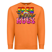 Carrot Free Mom hugs Premium Sweatshirt - FaDigitalArtStudio