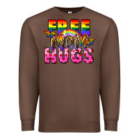 Chestnut Free Mom hugs Premium Sweatshirt - FaDigitalArtStudio