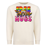 Sandshell Free Mom hugs Premium Sweatshirt - FaDigitalArtStudio