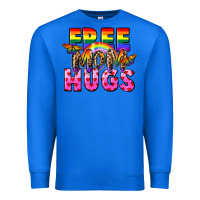 True Royal Free Mom hugs Premium Sweatshirt - FaDigitalArtStudio