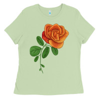 Matcha Burst Of Joy Rose Ladies Tee - LillyAllenDesigns