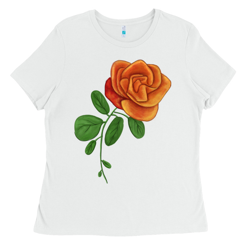 Burst Of Joy Rose Ladies Tee by LillyAllenDesigns | Teevron