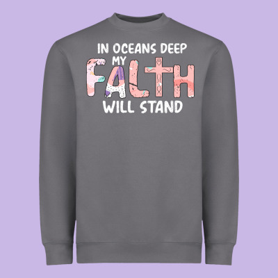 Oceans Deep My Faith Will Stand Heavyweight Sweatshirt Designed By Bettercallsaul