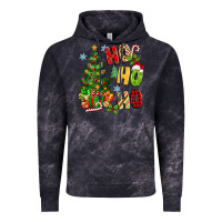Cloud Black ho ho ho christmas Vintage Hoodie - MaliasSmallBusiness