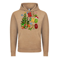 Vintage Coffee ho ho ho christmas Vintage Hoodie - MaliasSmallBusiness