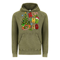 Vintage Olive ho ho ho christmas Vintage Hoodie - MaliasSmallBusiness
