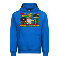 Cobalt June Teenth Gnomes Urban Hoodie - CowhideDigitalArt