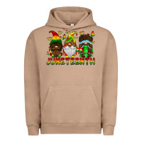 Pigment Burro June Teenth Gnomes Urban Hoodie - CowhideDigitalArt