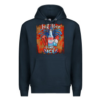 Navy just here for the ice Premium Hoodie - JahusDesignShop