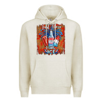 Oatmeal Heather just here for the ice Premium Hoodie - JahusDesignShop