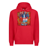 Red just here for the ice Premium Hoodie - JahusDesignShop