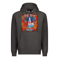 Smoke just here for the ice Premium Hoodie - JahusDesignShop