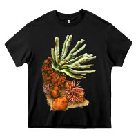 Black Coral Reef Heavy Core Tee - LillyAllenDesigns