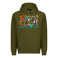 Army Green physical therapy assistant olivia Premium Hoodie - OliviaCreatesArt