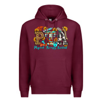 Burgundy physical therapy assistant olivia Premium Hoodie - OliviaCreatesArt