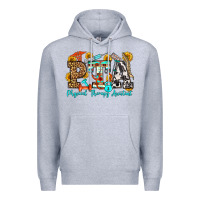 Heather Grey physical therapy assistant olivia Premium Hoodie - OliviaCreatesArt