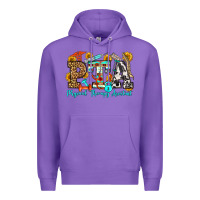 Purple physical therapy assistant olivia Premium Hoodie - OliviaCreatesArt