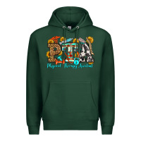 Sports Green physical therapy assistant olivia Premium Hoodie - OliviaCreatesArt