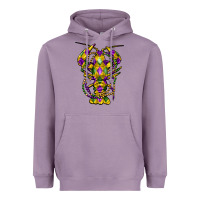 Lavender mardi gras crawfish Heavyweight Hoodie - FaDigitalArtStudio