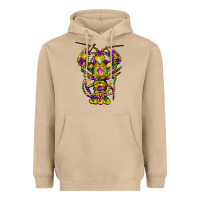 Mushroom mardi gras crawfish Heavyweight Hoodie - FaDigitalArtStudio